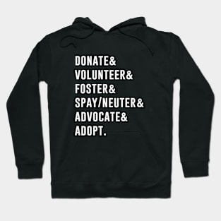 Dog rescuer Quote Hoodie